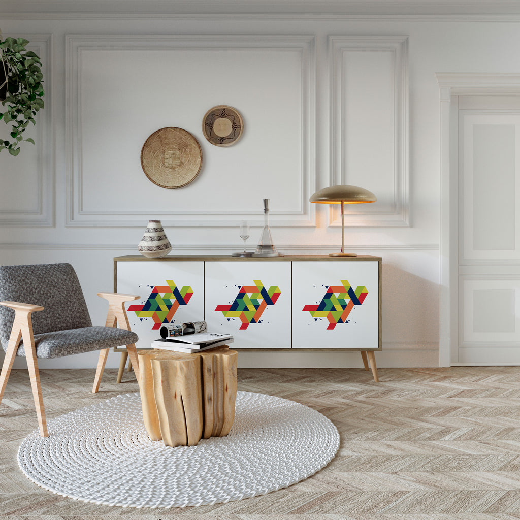 FUTURE SIGN 3-Door Sideboard