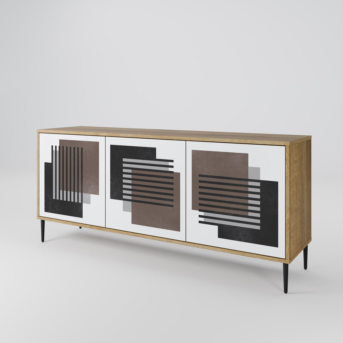 SHADOW SYNCHRONY Aparador de 3 Puertas