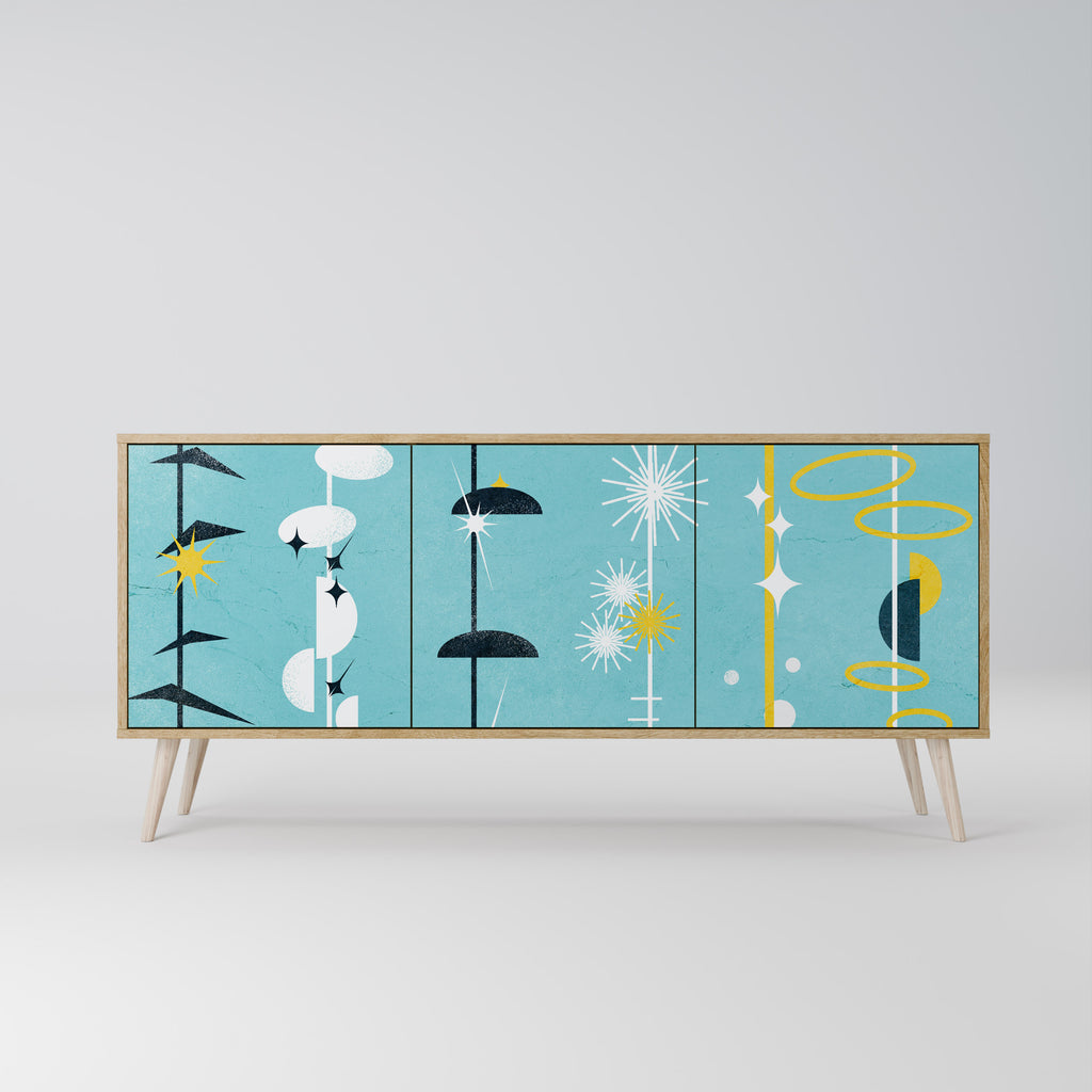 PATHS TO HAPPINESS 3-türiges Sideboard