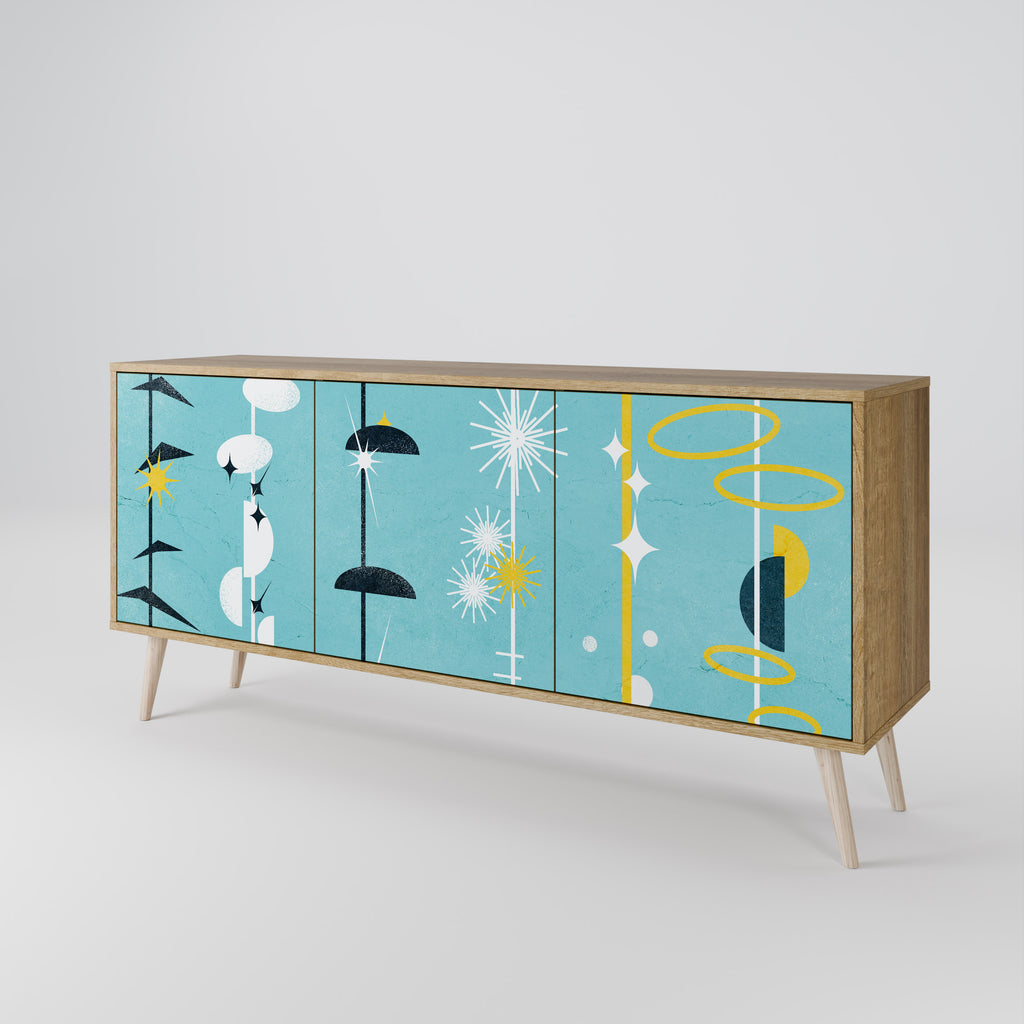 PATHS TO HAPPINESS 3-türiges Sideboard
