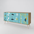 PATHS TO HAPPINESS 3-türiges Sideboard