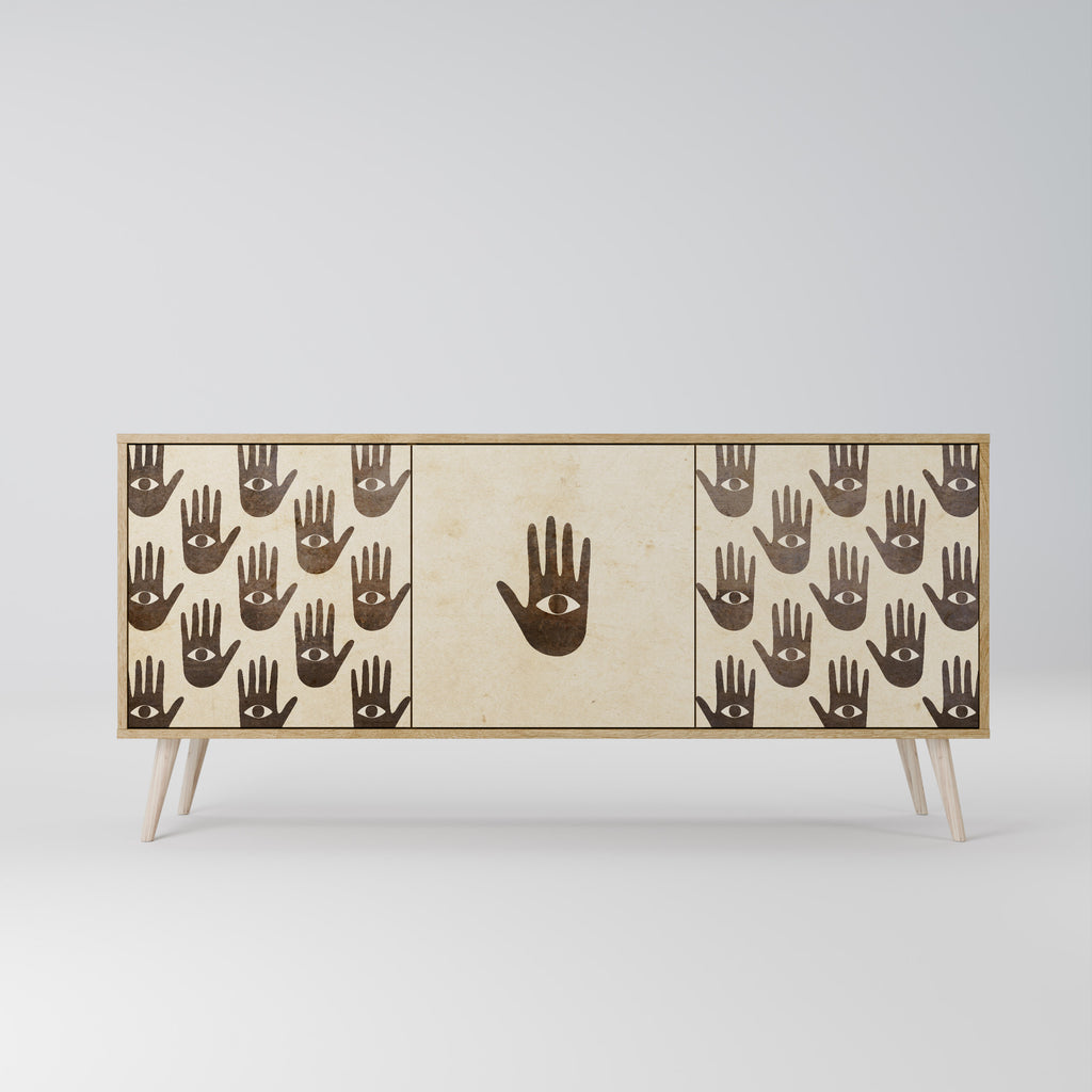 SEE MORE Skänk med tre dörrar