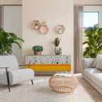 DYED BY ORANGE Aparador de 3 Portas