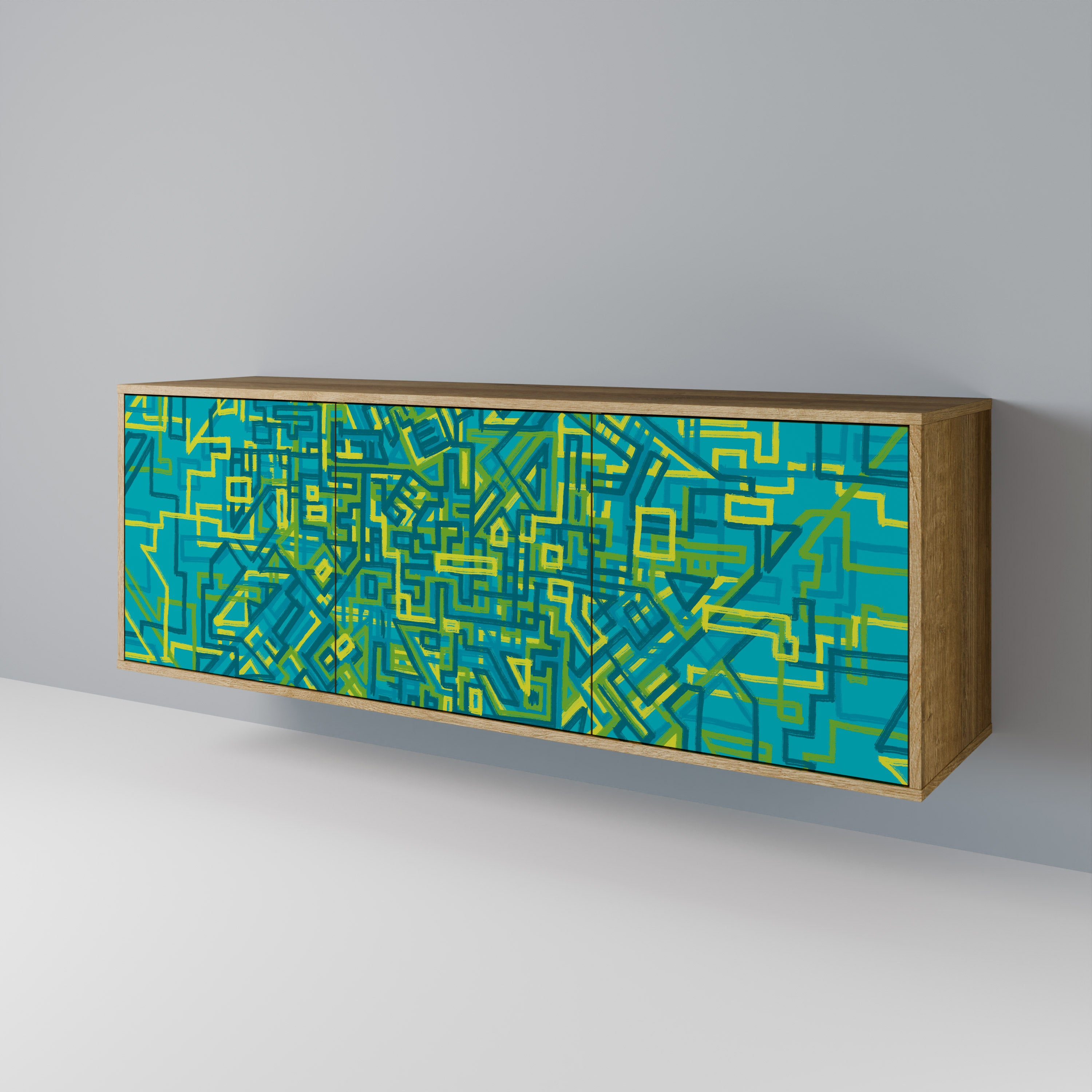 NOSTALGIC MEMORIES Skänk med tre dörrar