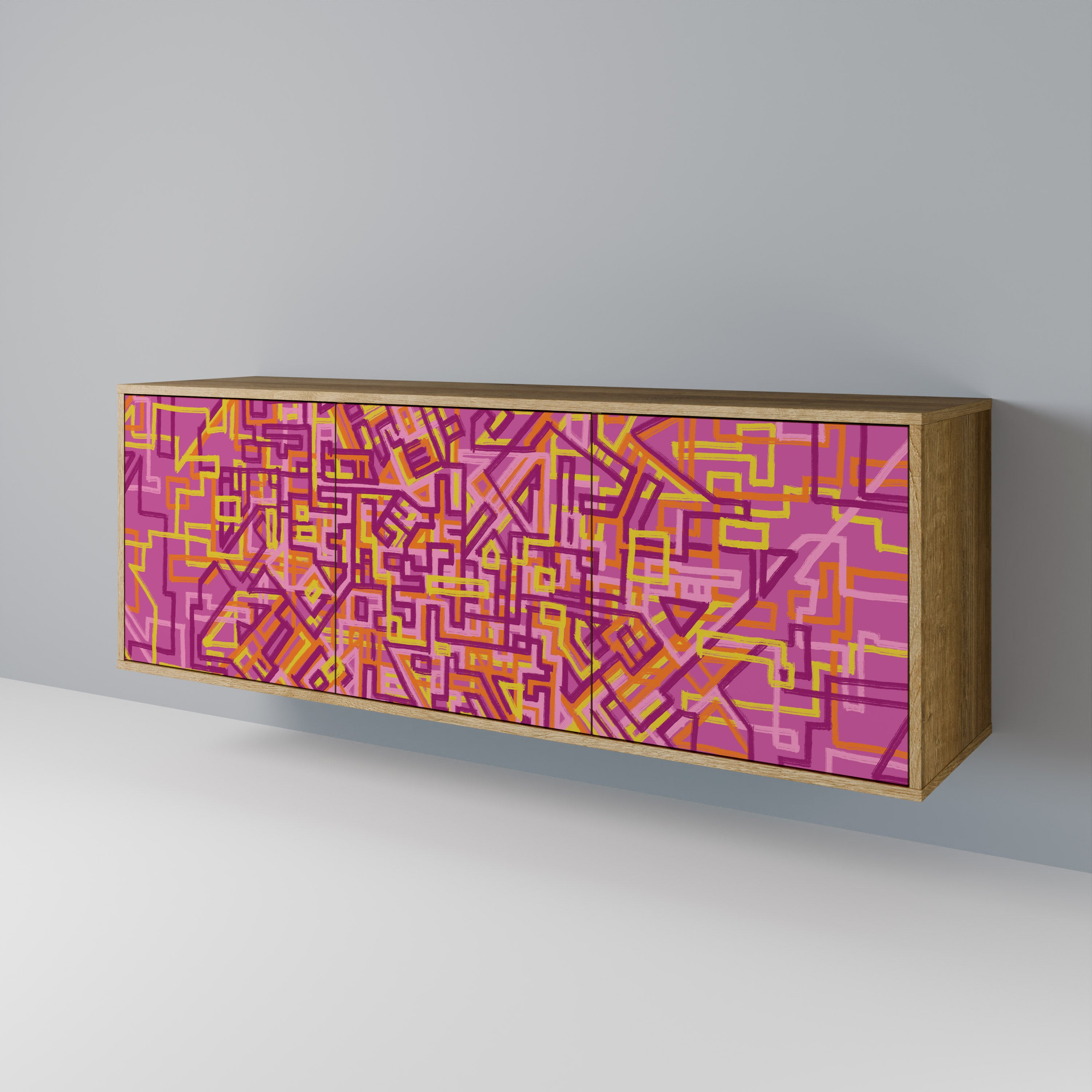 LOVELY MEMORIES Skänk med tre dörrar