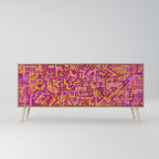 LOVELY MEMORIES Skänk med tre dörrar