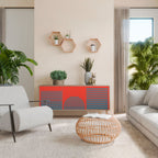 RISING GEOMETRY STARS 3-Door Sideboard