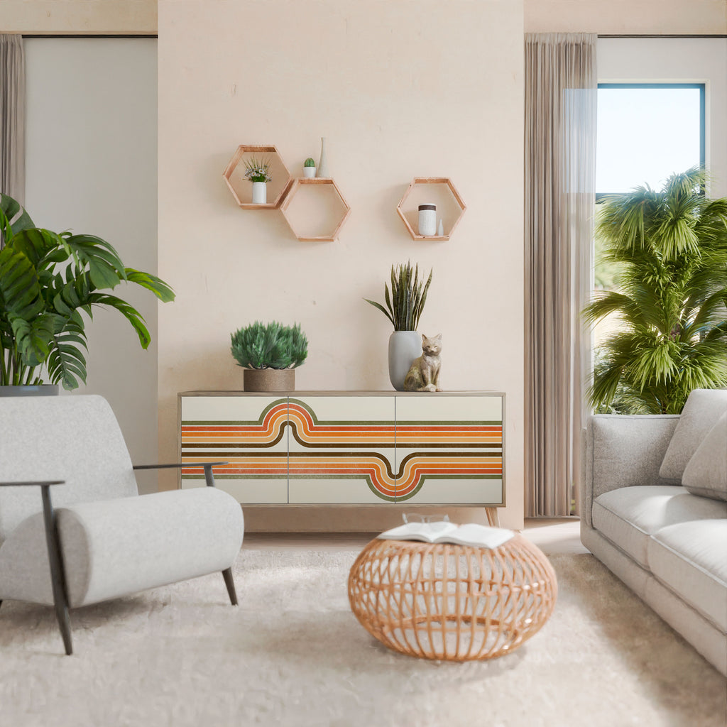 EXCEPTIONAL STREAM Skänk med tre dörrar