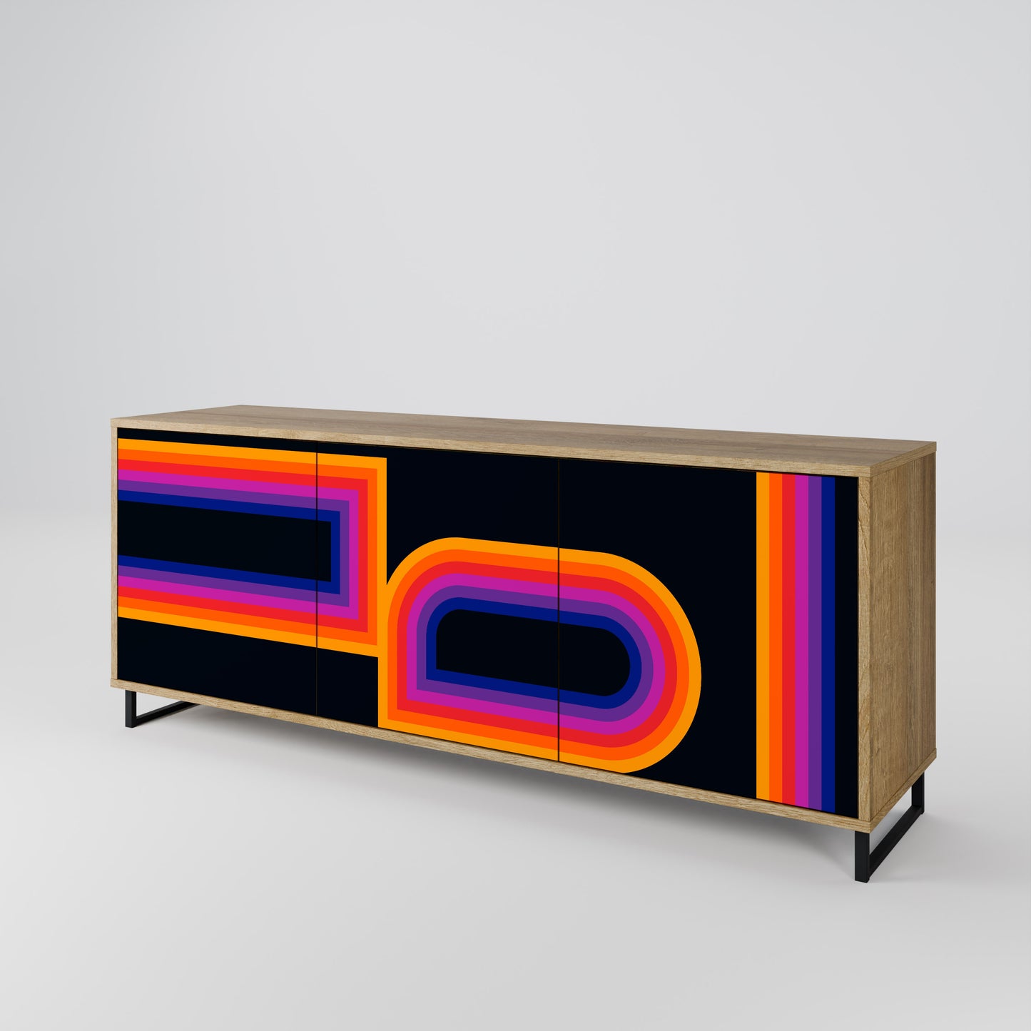 BLINDED BY THE LIGHTS 3-türiges Sideboard