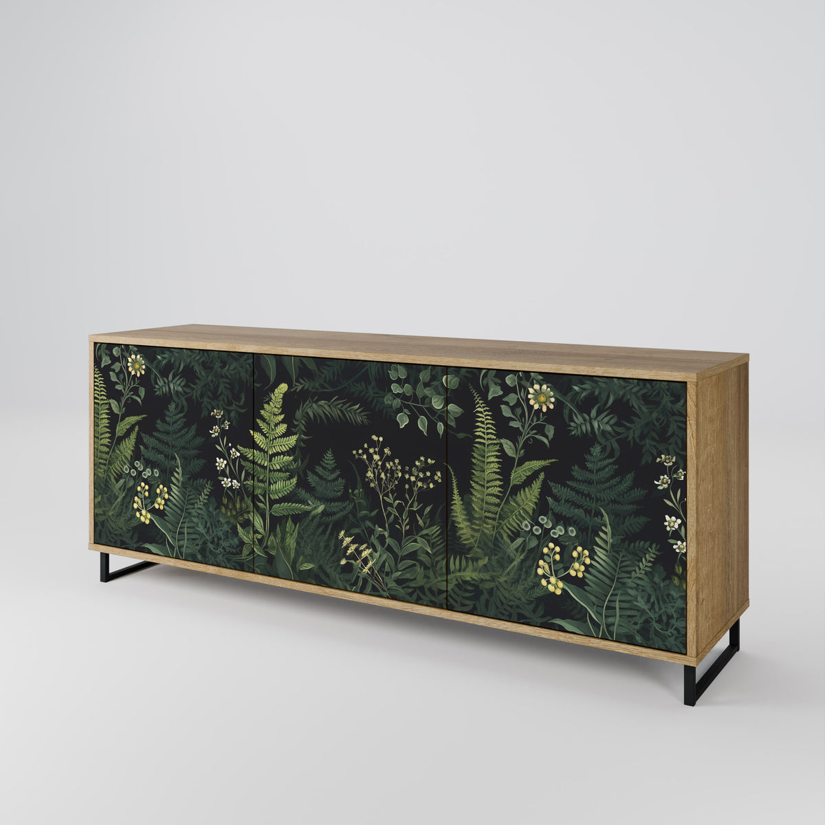 FERN FLOWERS 3-türiges Sideboard