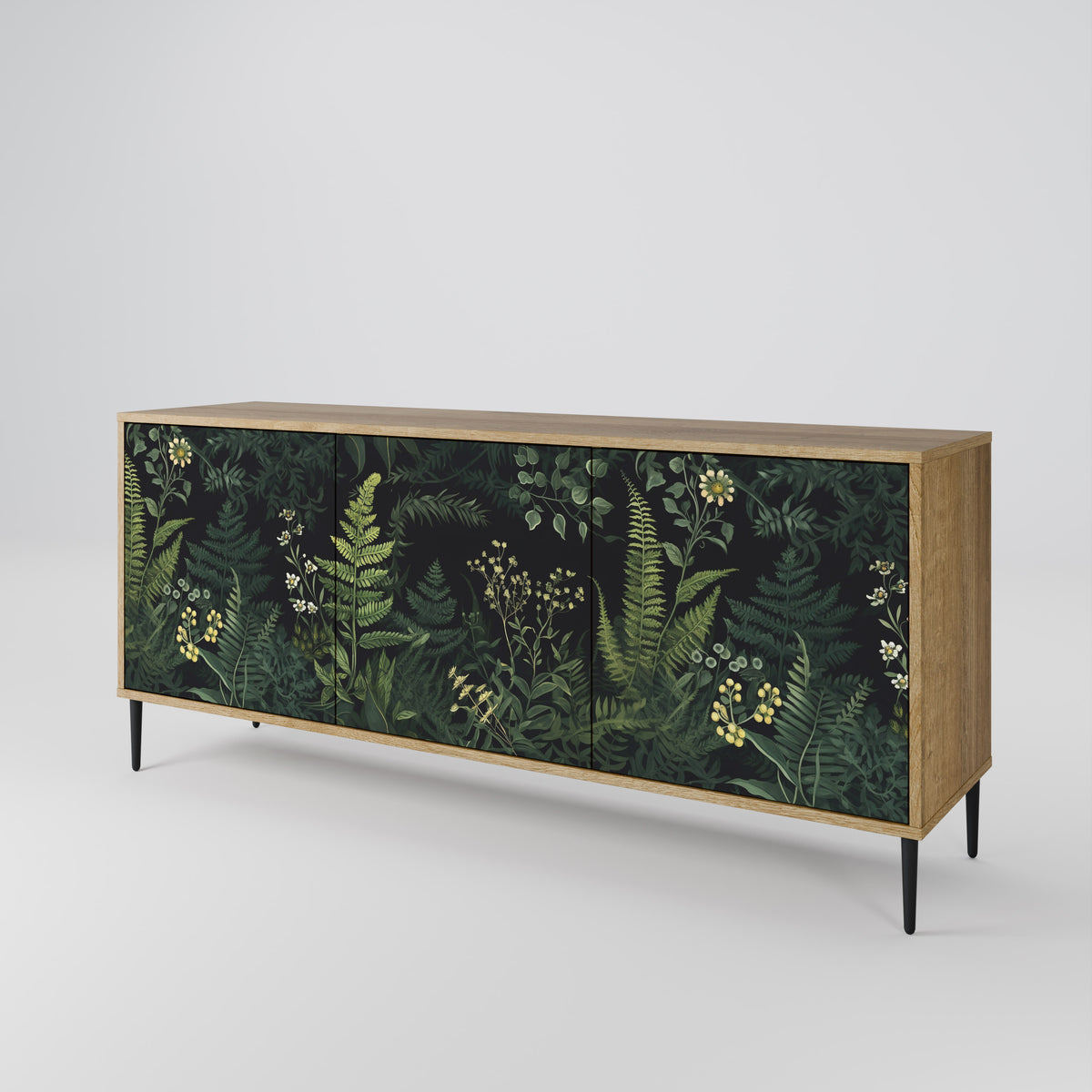FERN FLOWERS 3-türiges Sideboard