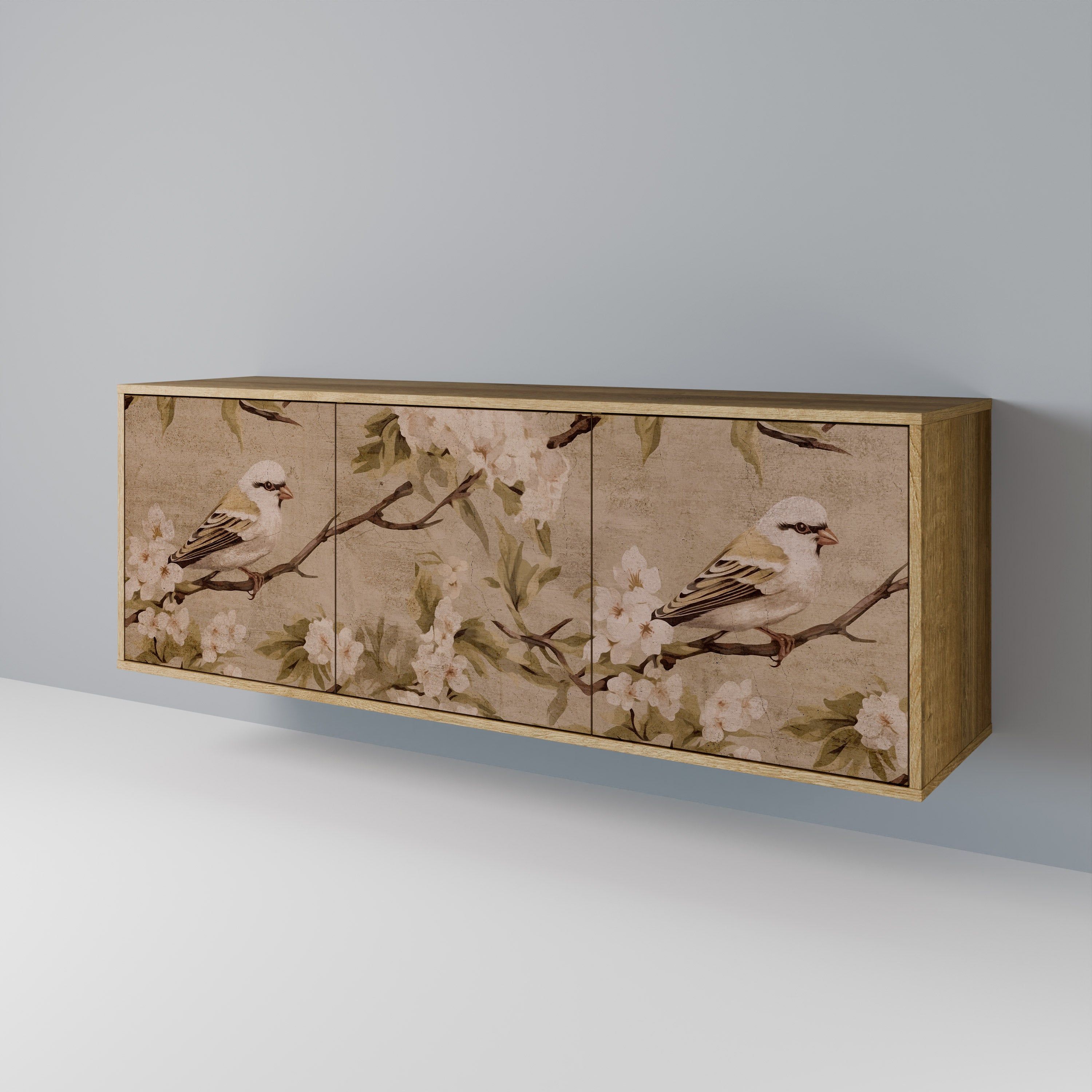 PETAL DISTINGUISH Aparador de 3 Puertas