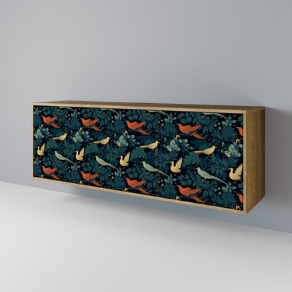 FOWL ORNAMENT 3-türiges Sideboard