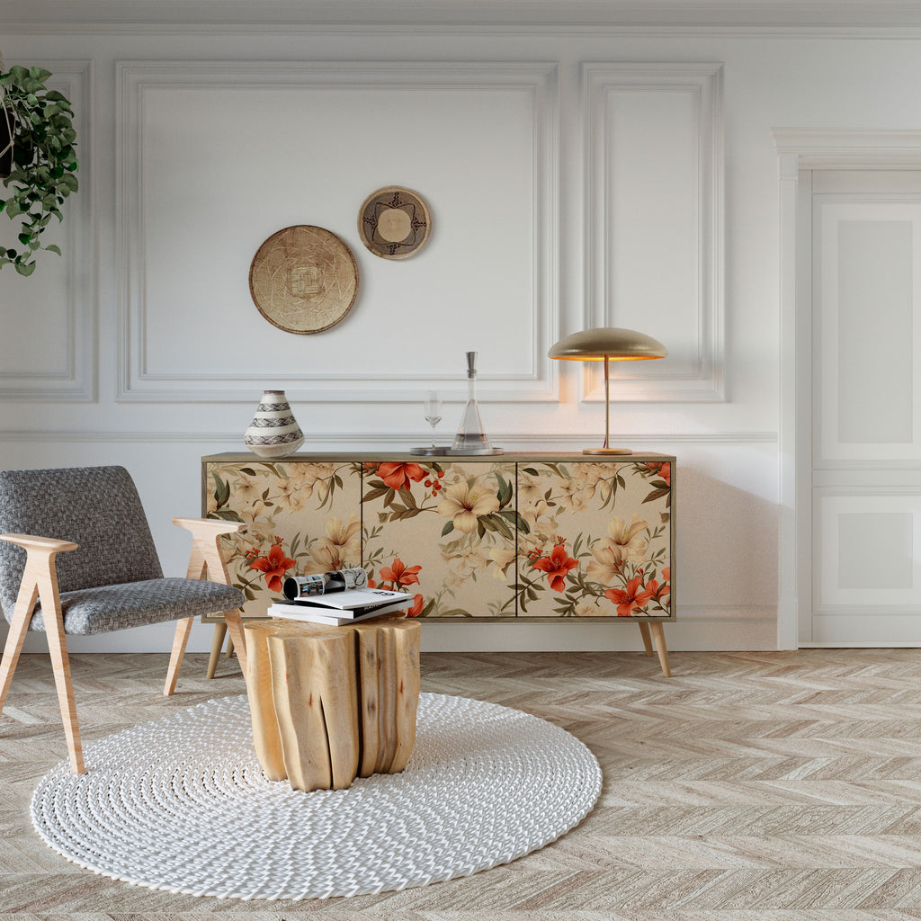 BLOOMING HARMONY Aparador de 3 Portas