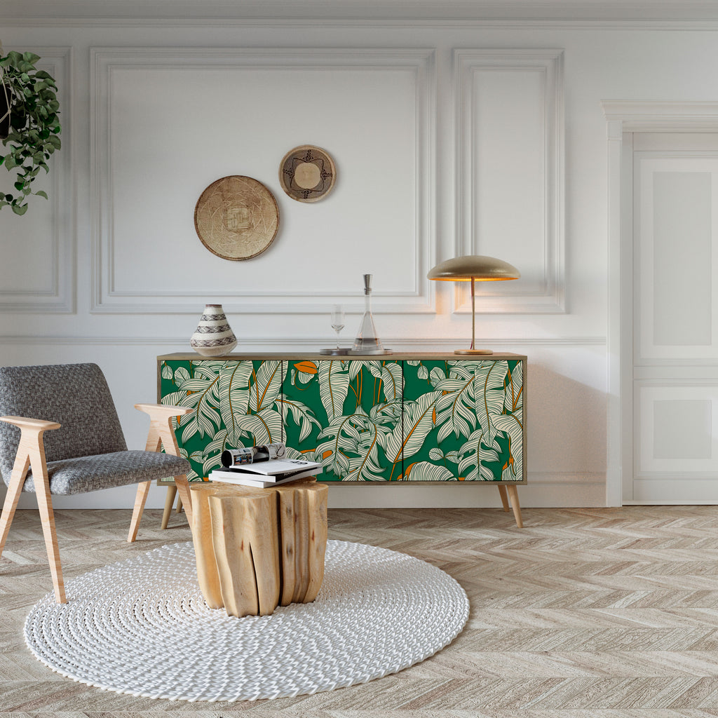 VERDANT PLEASURES Aparador de 3 Puertas