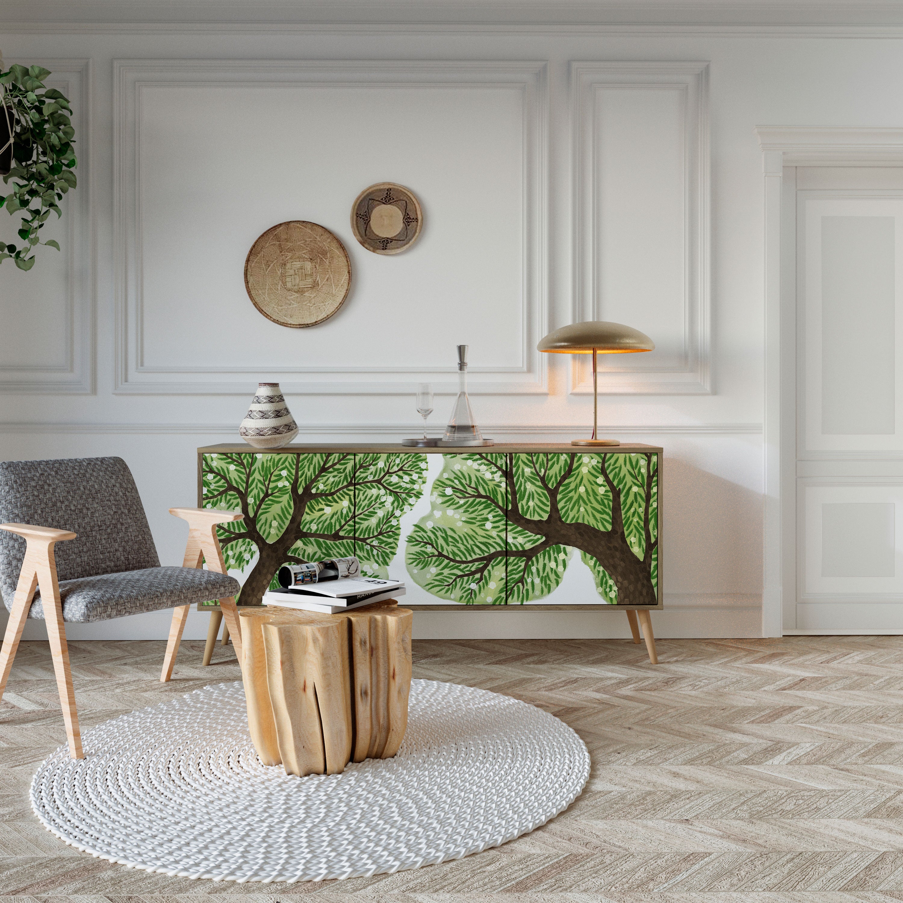 WILDERNESS DASH Aparador de 3 Puertas