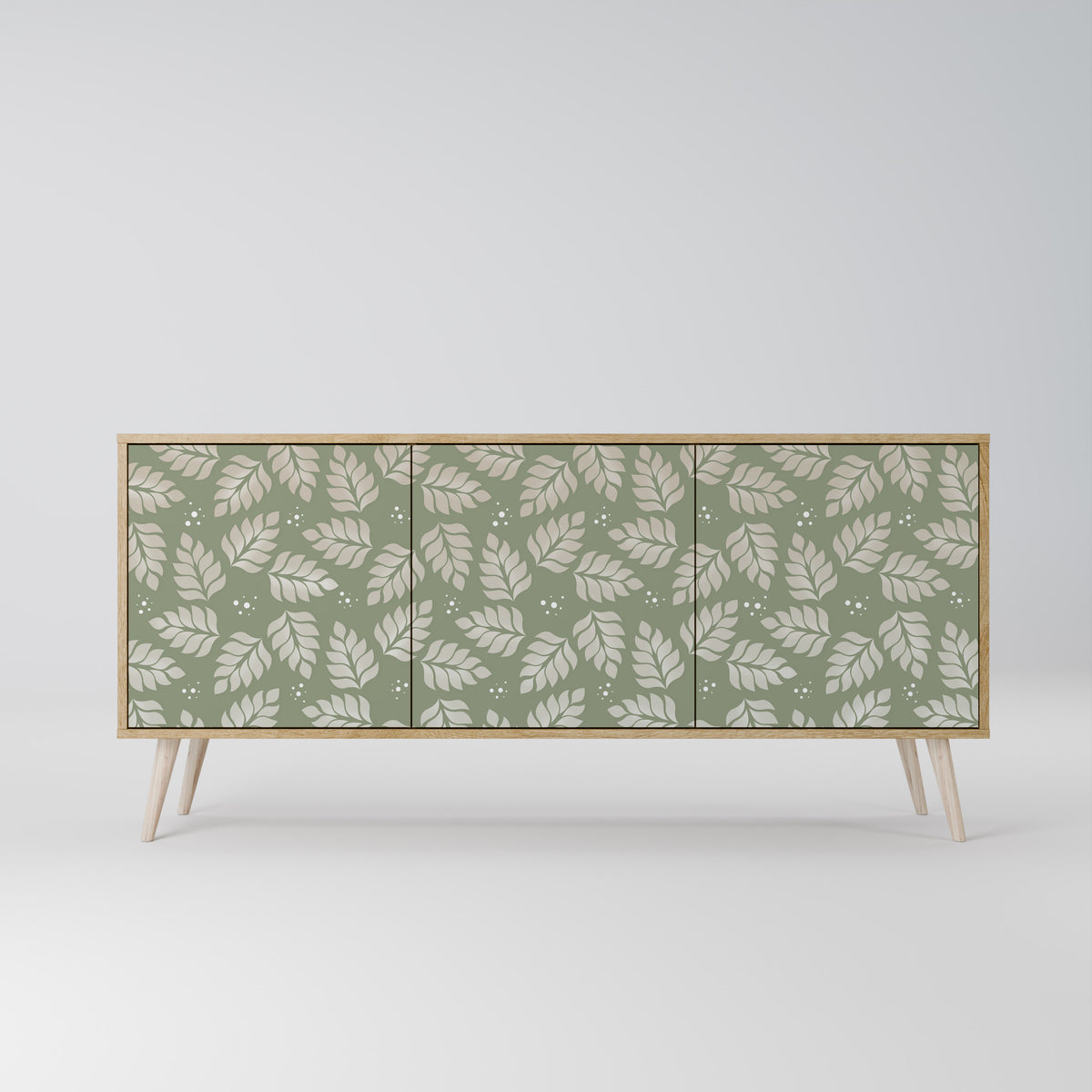 LEAVES ON GREEN 3-türiges Sideboard