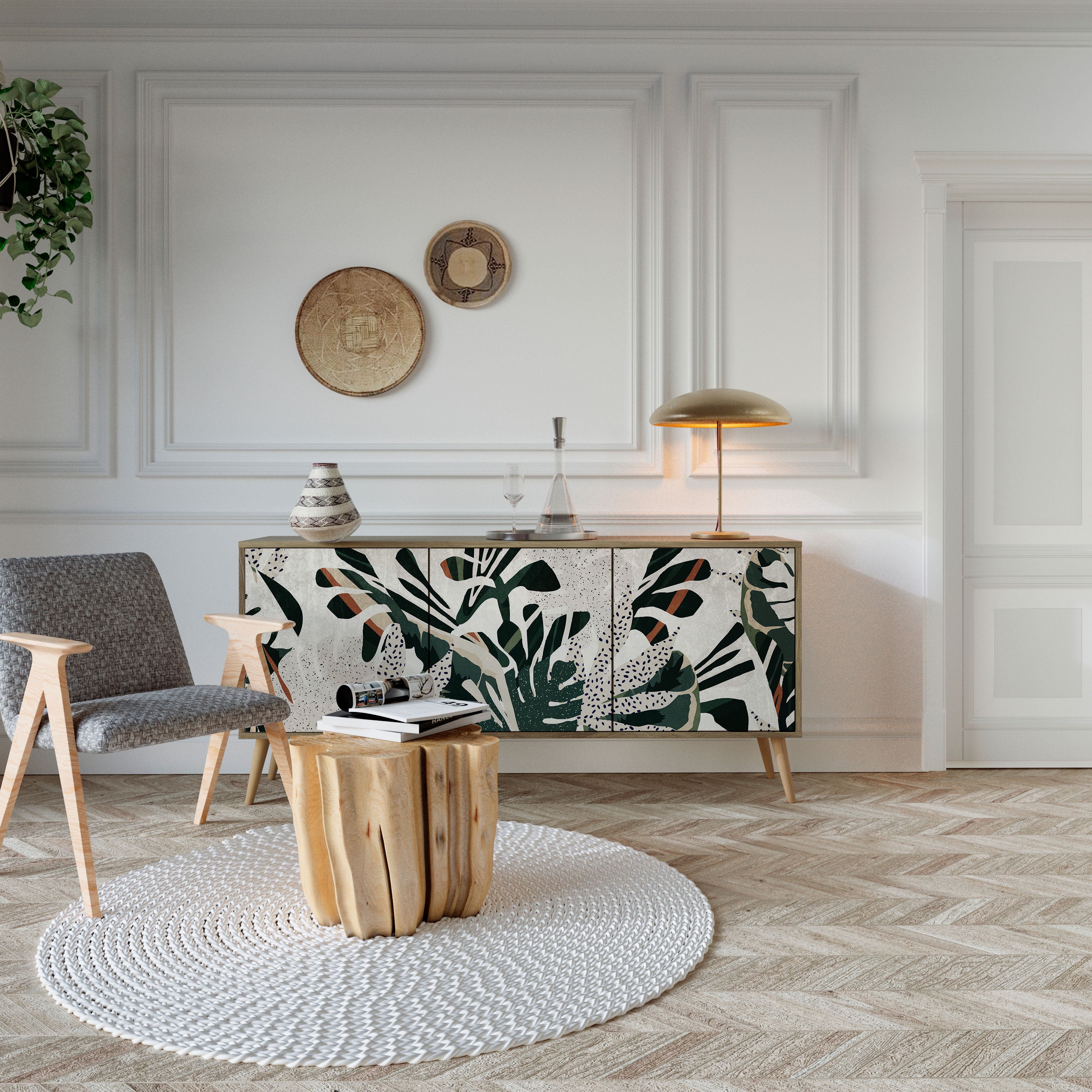 VERDURE FORMATION Aparador de 3 Puertas