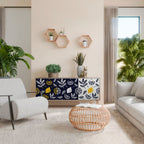 CITRUS BLACK AND WHITE Aparador de 3 Portas