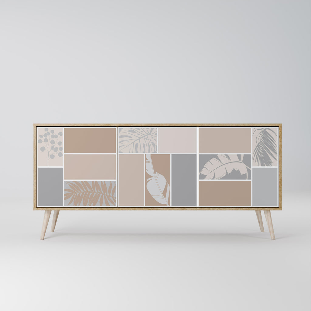 TROPICAL SHAPES 3-türiges Sideboard