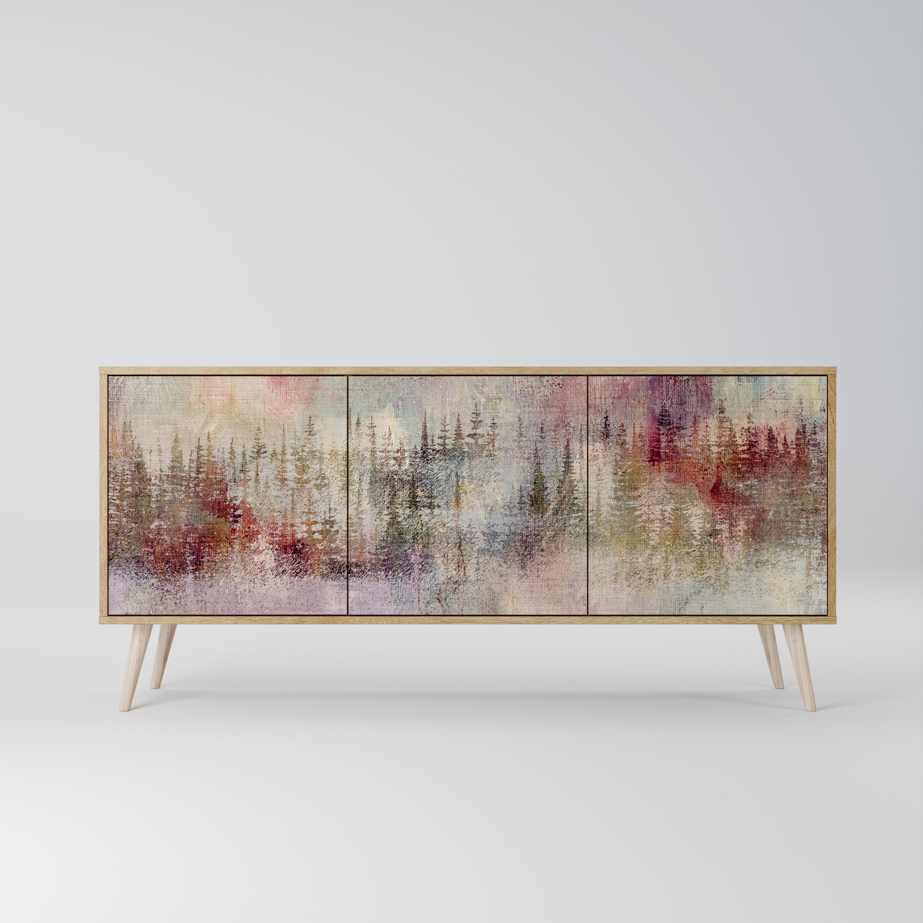 VEILED SUMMIT Aparador de 3 Puertas