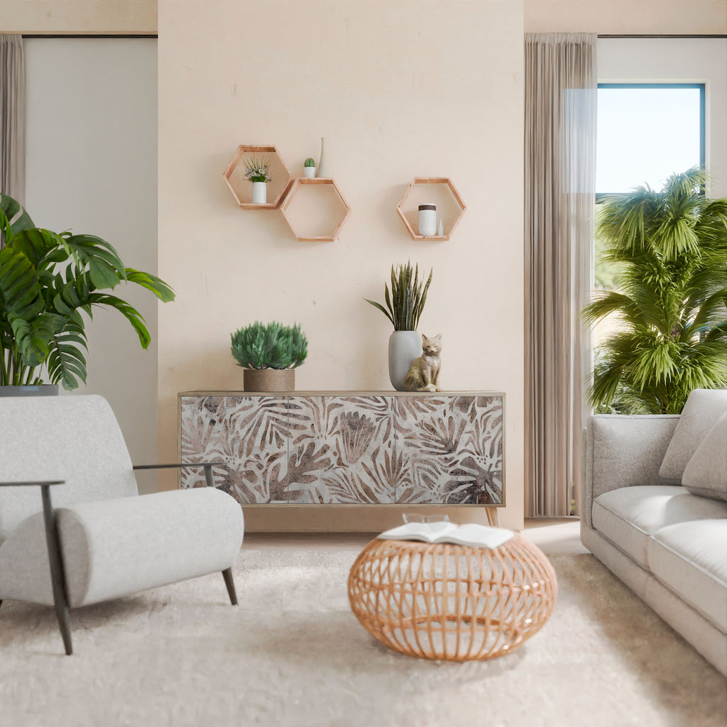 PASSING TIME Skänk med tre dörrar