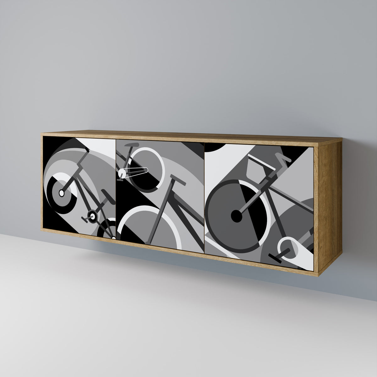 BIKE ENERGY 3-Door Sideboard