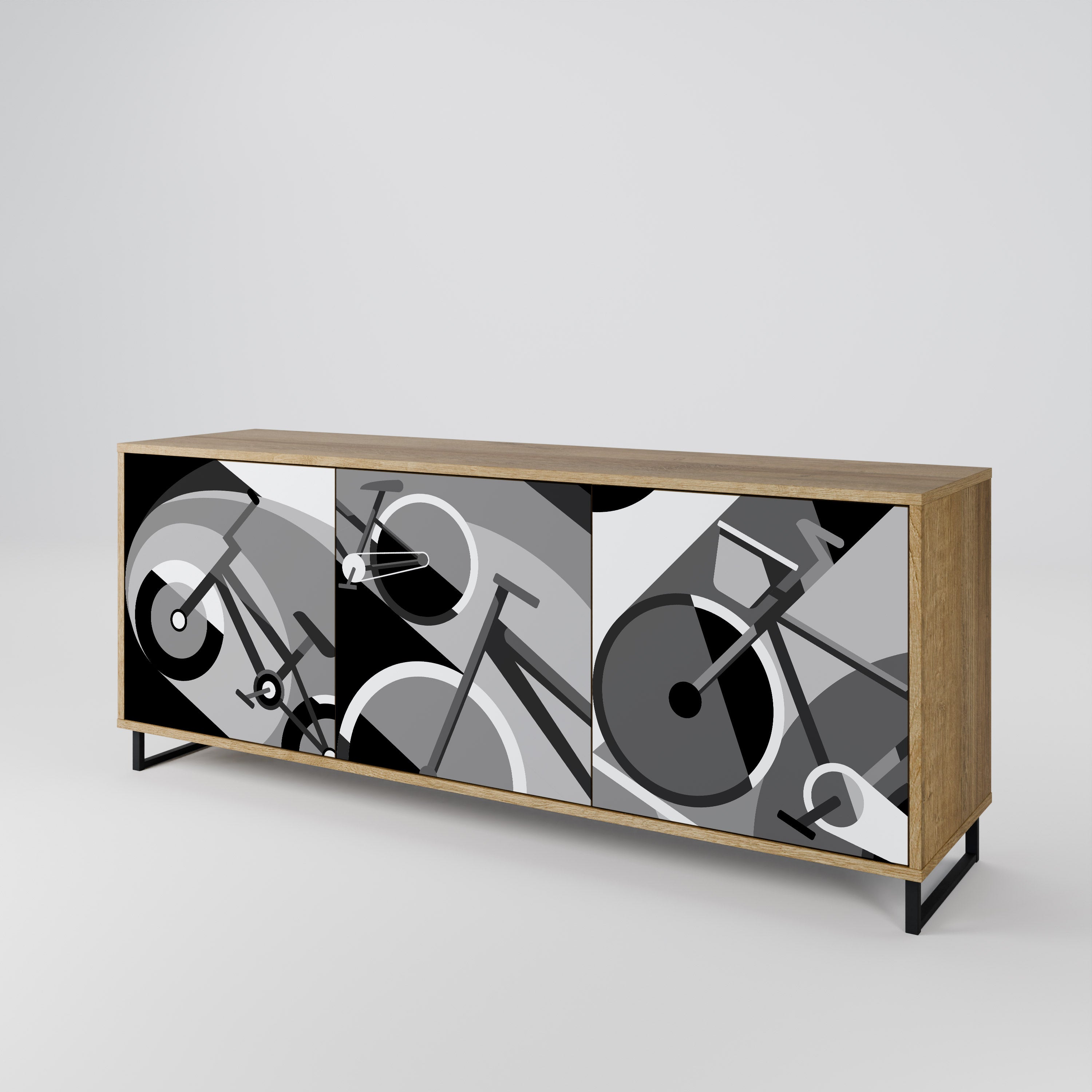 BIKE ENERGY Μπουφές 3-θυρών