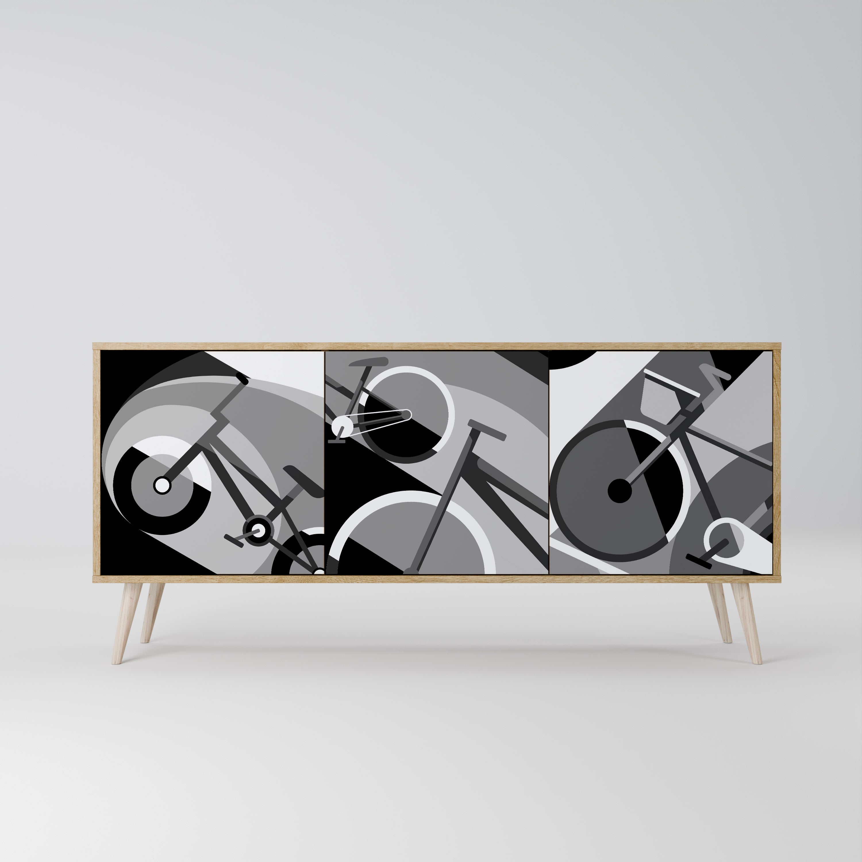 BIKE ENERGY Μπουφές 3-θυρών