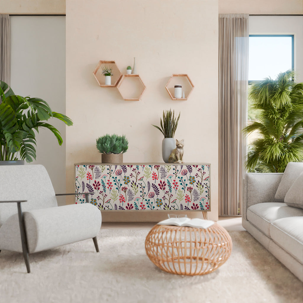 AUTUMN SUNDRIES 3-Door Sideboard