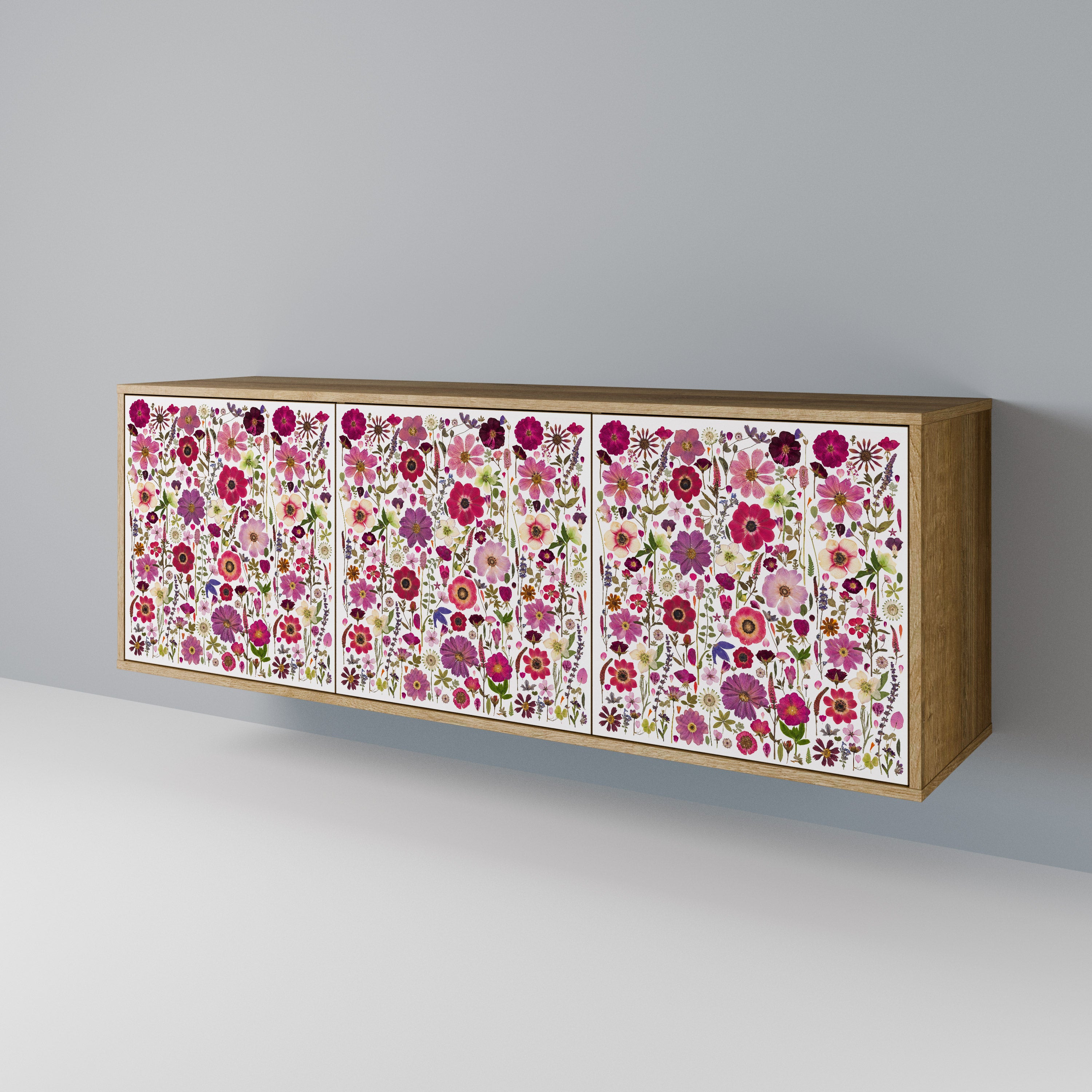 PETAL GARDEN 3-Door Sideboard