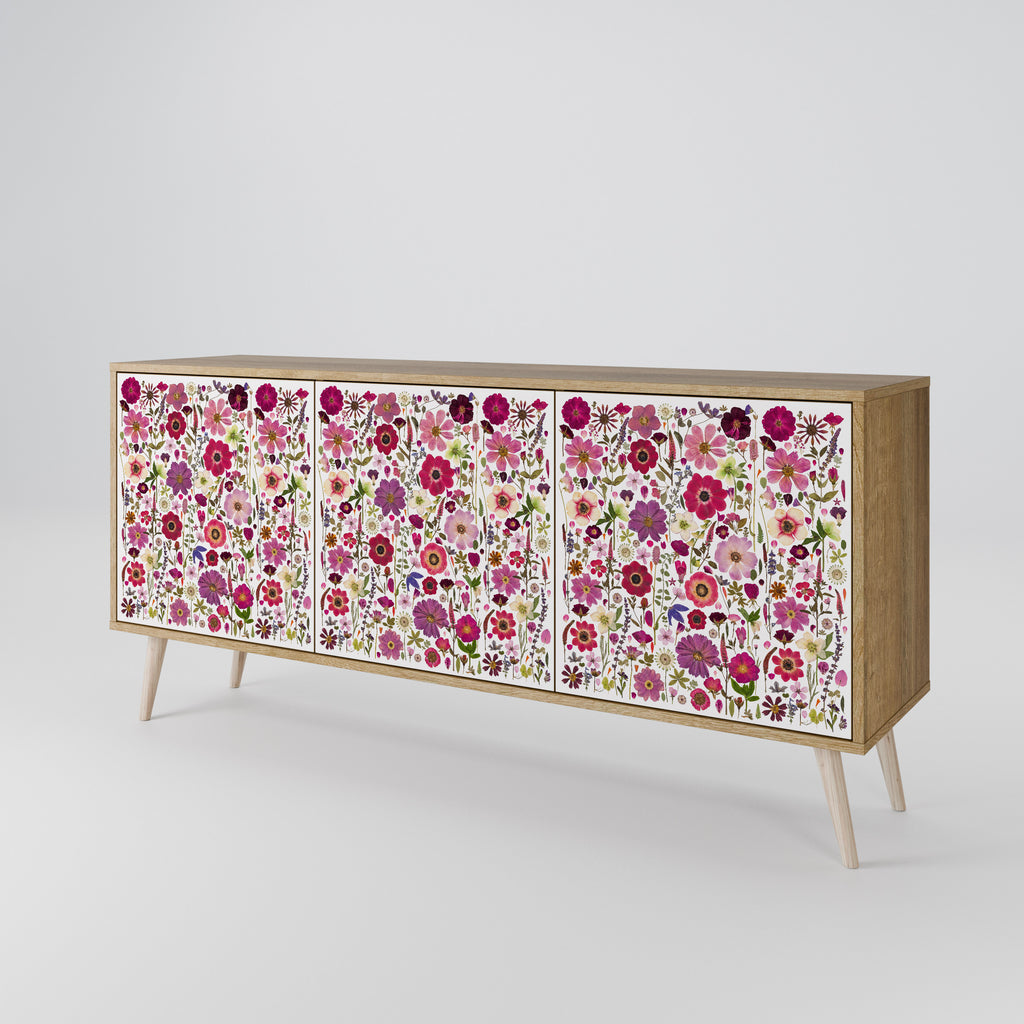 PETAL GARDEN 3-Door Sideboard