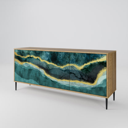 GOLDRUSH ODYSSEY 3-türiges Sideboard