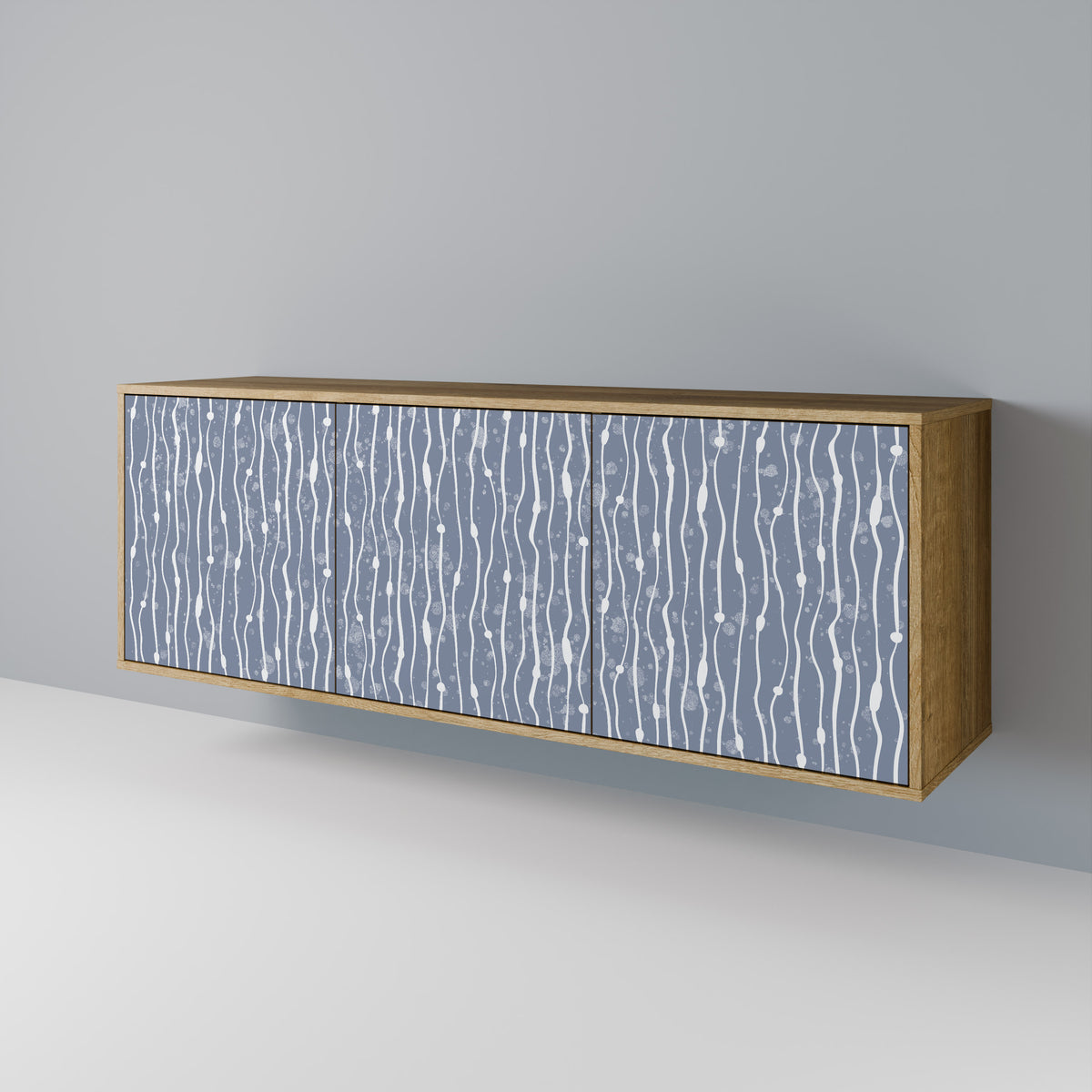 GRAPHITE RAIN 3-Door Sideboard