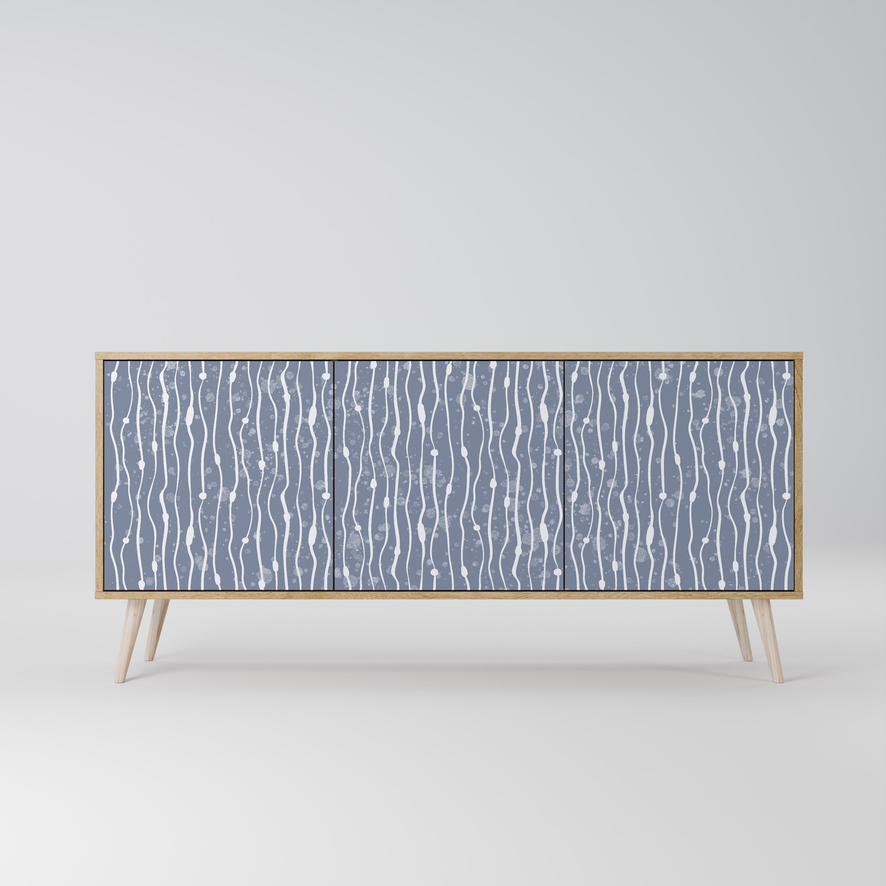 GRAPHITE RAIN 3-Door Sideboard