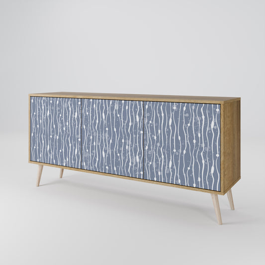 GRAPHITE RAIN 3-Door Sideboard