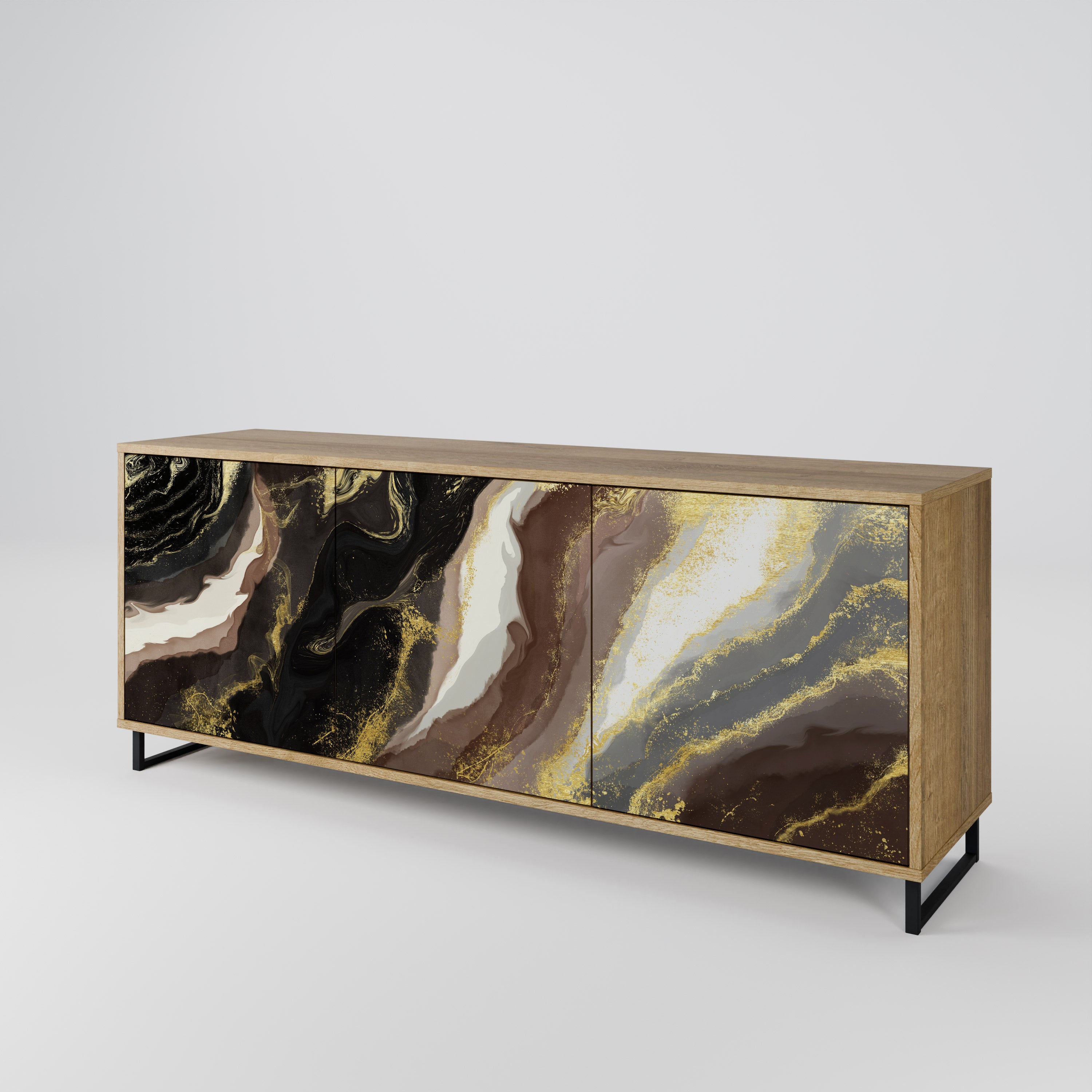 GOLD DUST 3-Door Sideboard