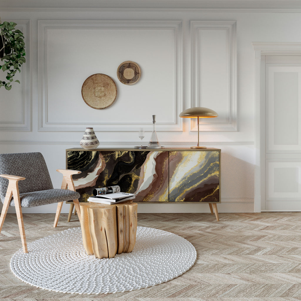 GOLD DUST 3-Door Sideboard