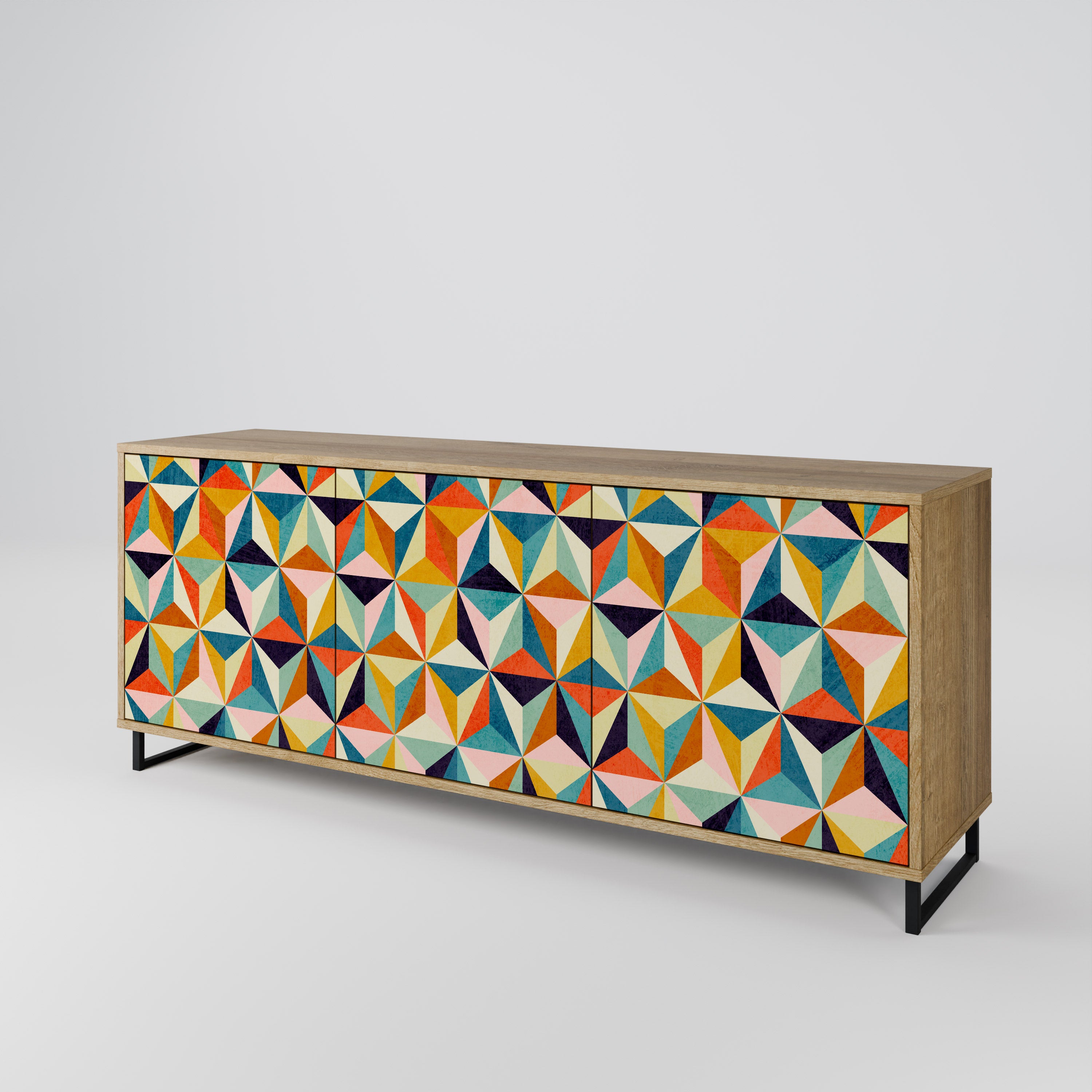 TESSELATE TREASURES 3-Door Sideboard