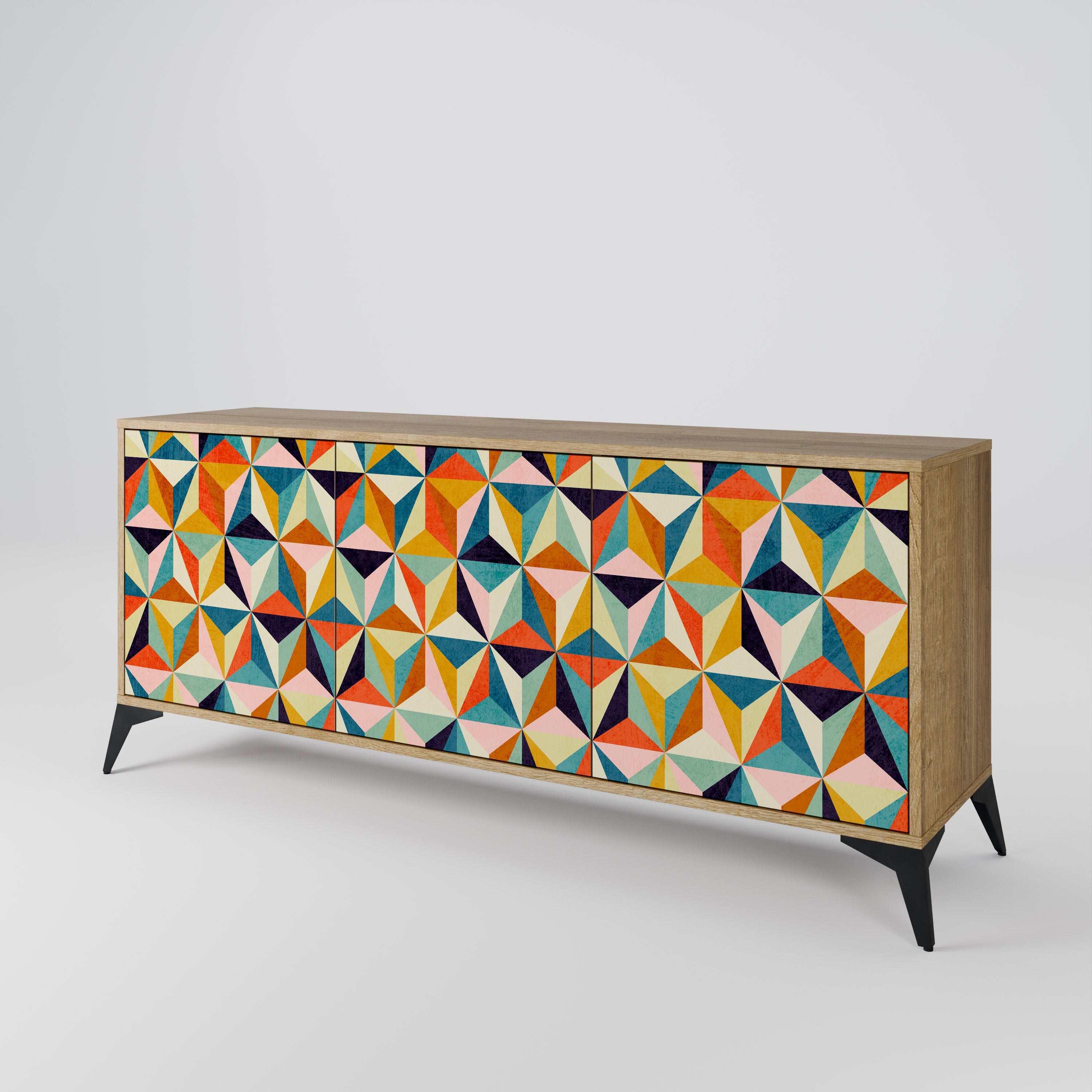 TESSELATE TREASURES 3-Door Sideboard