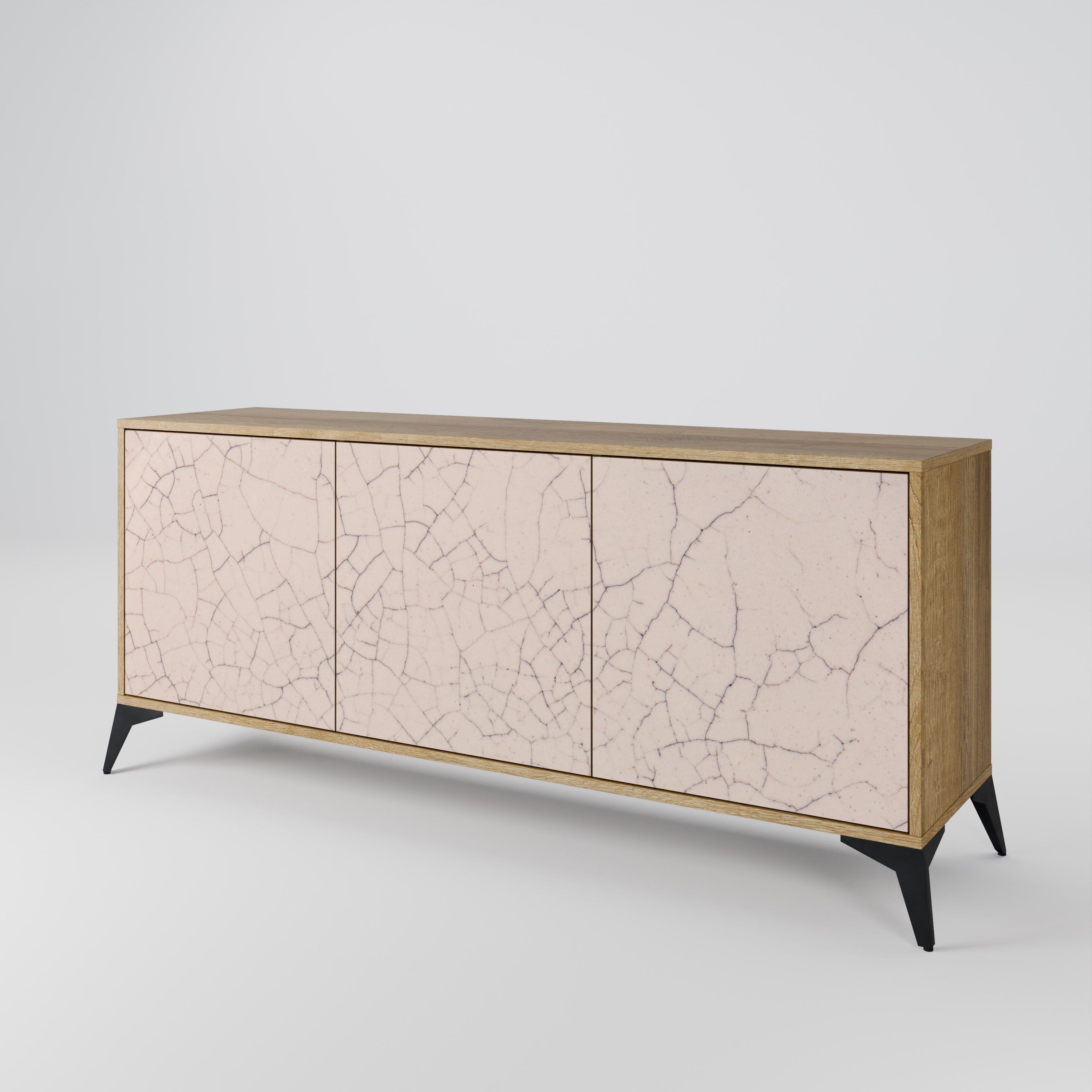 CERAMIC TEXTURE 3-Door Sideboard