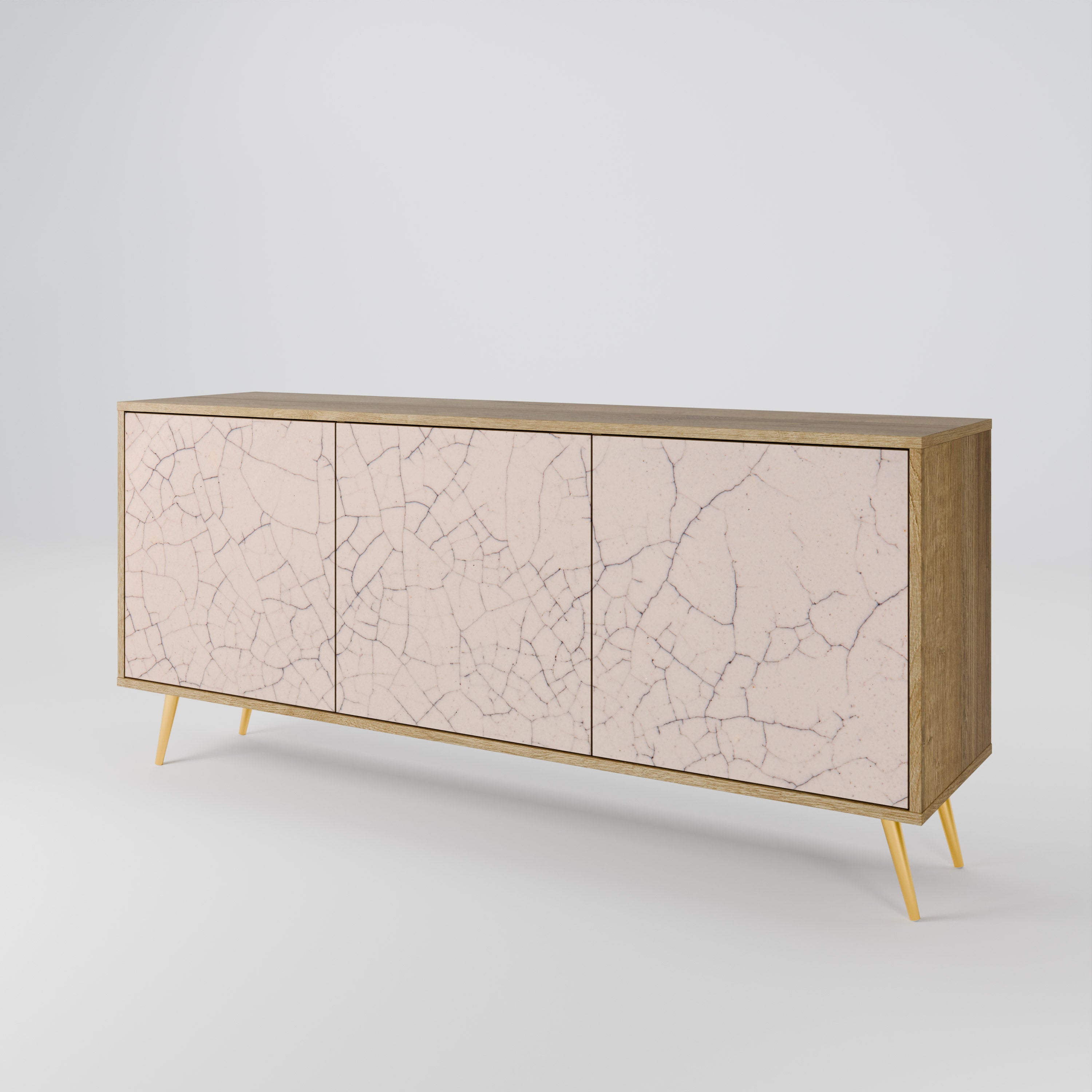 CERAMIC TEXTURE 3-Door Sideboard