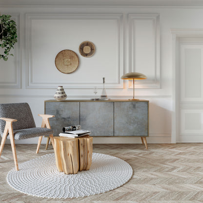 CONCRETE WALL 3-Door Sideboard