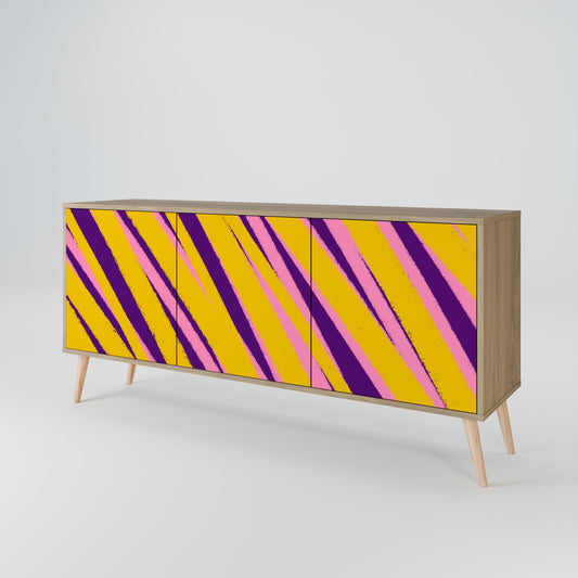 Credenza a 3 ante effetto rovere DREAMS TRUE