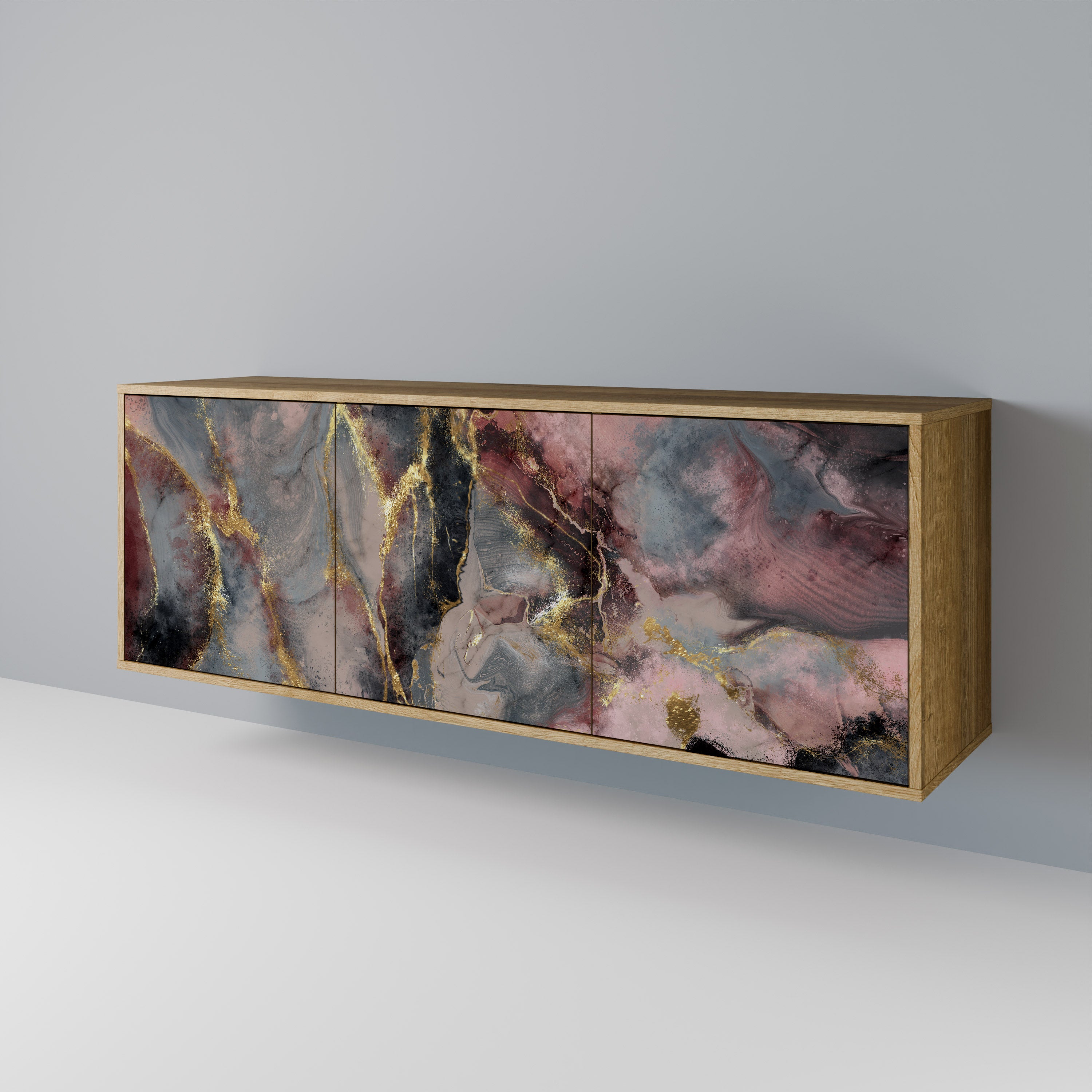 GOLDEN TIDES 3-Door Sideboard