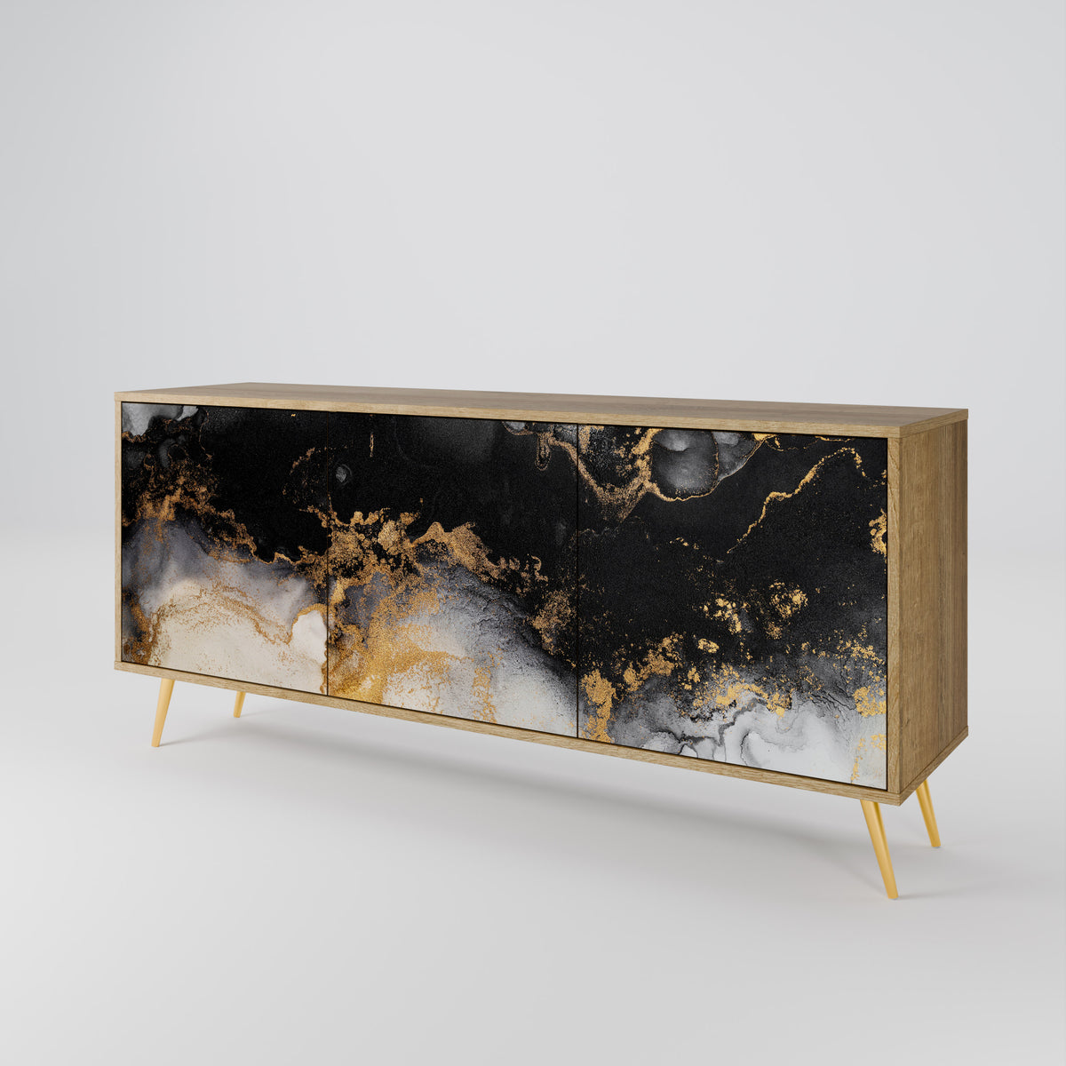 MARBLE OF TOMMORROW Aparador de 3 Portas