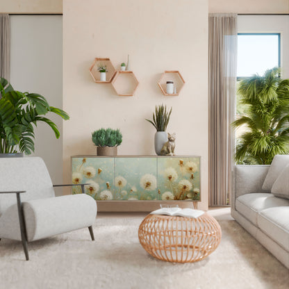 DREAMY MEADOW 3-türiges Sideboard