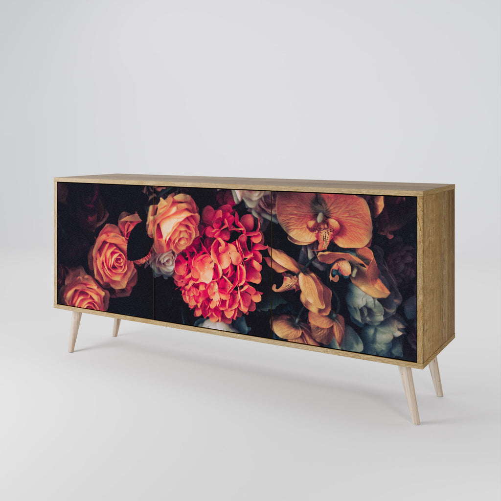 NEVERENDING BLOOM 3-Door Sideboard