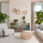 BLOOMING WATERS Aparador de 3 Portas