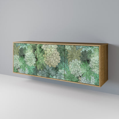 SUCCULENT CLUSTER 3-türiges Sideboard